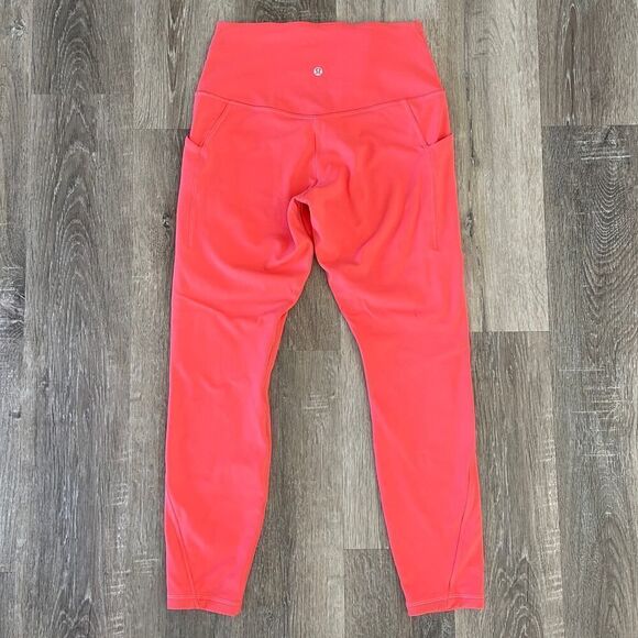 Lululemon Align High-Rise Pant with Pockets Pale Raspberry - Size: 8 - Picture 4 of 11